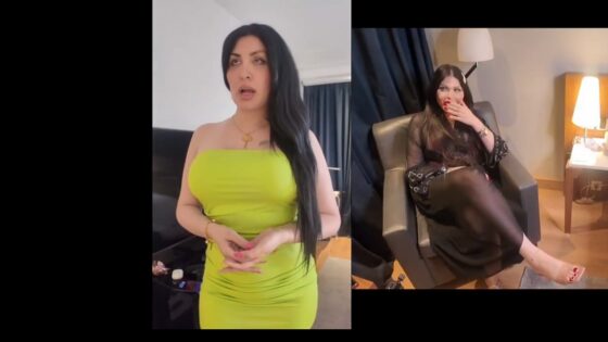 فيديو ميرا النوري مع شيميل في صالون الحلاقة