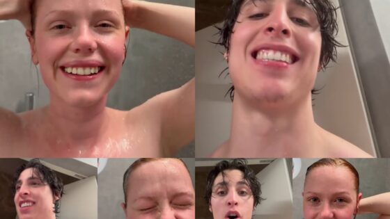 فيديو الوحش التونسي مع جارته في الحمام