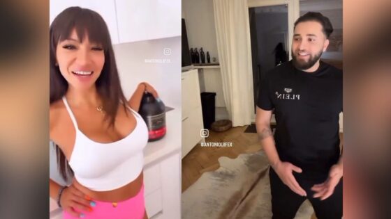 فيديو اميرة علي مع انطونيو سليمان