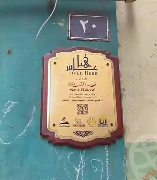 فيديو انهيار مبنى نور الشريف
