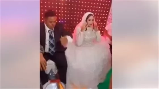 فيديو زواج عريس متلازمة داون