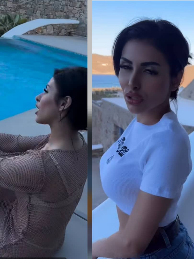 فيديو بيان بوبو مع انطونيو سليمان في المسبح (للكبار فقط +18) كامل بدون حذف