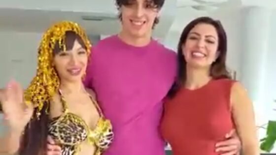 فيديو الينا العراقية مع يوسف خليل وساشا المصرية