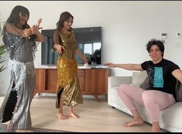 انطونيو مع نايا خوري واية خلف