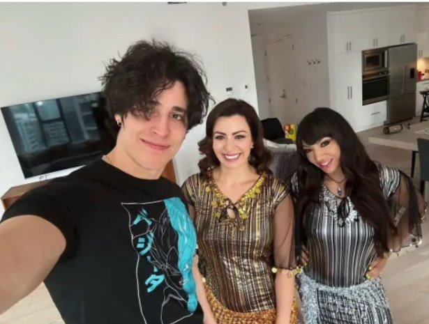 فيديو الينا انجل مع يوسف خليل وساشا المصرية