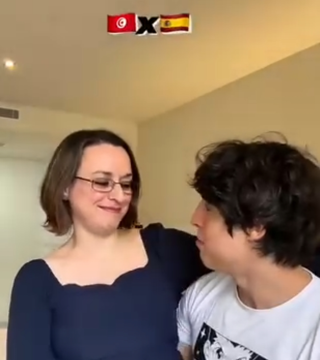 فيديو الوحش التونسي مع البنت الإسبانية