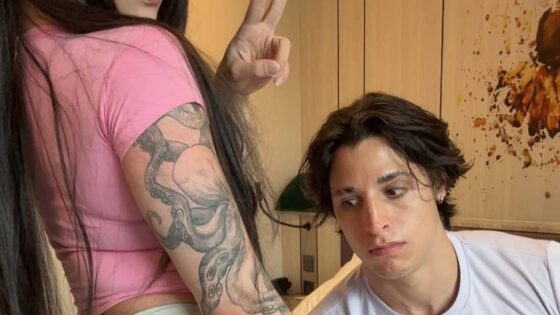 فيديو الوحش التونسي مع البنت الجزائرية