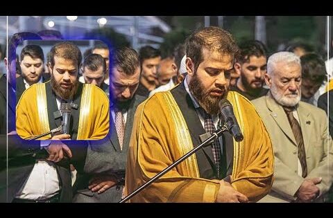 “حصريا” فيديو صلاة أدهم النابلسي في معرض دمشق الدولي