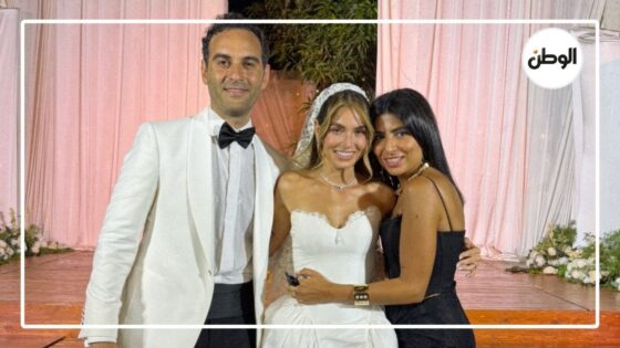 “شاهد” فيديو زواج هاجر السراج وعمر الكرم 2025