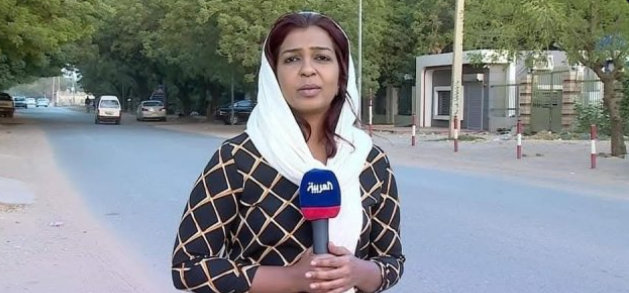 إيقاف لينا يعقوب مذيعة قناة الحدث في السودان