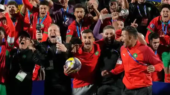 فيديو تتويج المغرب بكأس العالم للشباب بعد فوزه على الأرجنتين