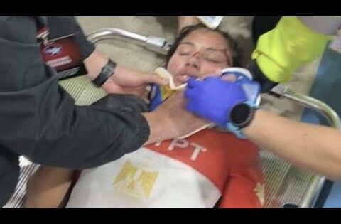 “شاهد” فيديو إصابة ابتسام زايد بطلة منتخب الدراجات في بطولة العالم 2025