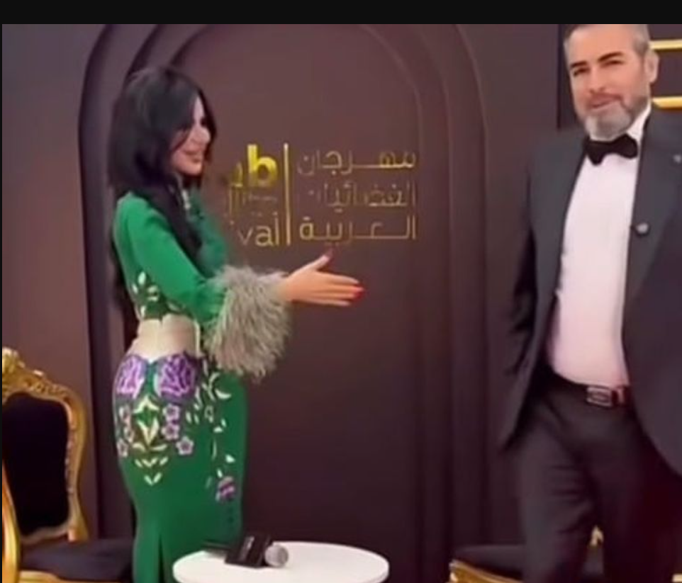 شاهد بالفيديو.. أحمد عبد العزيز يتجاهل مصافحة حليمة بولند 2025